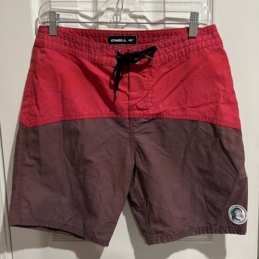 O'neill Men's Cargo Board Shorts Swim Trunks Beach Swimming Vacation Sz 31